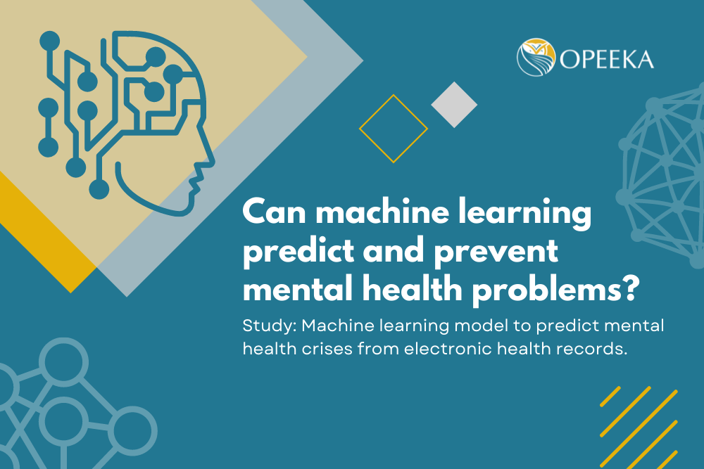 Can machine learning predict and prevent mental health problems