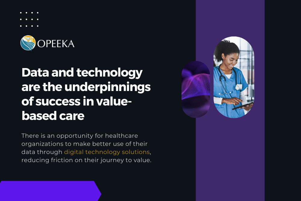 Data and technology are the underpinnings of success in value-based care